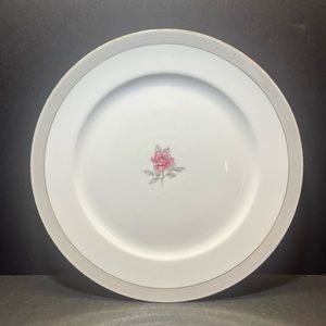 Vintage 12” Chop Plate (Round Platter)Solitaireby ROYAL M-MITA 1940’s